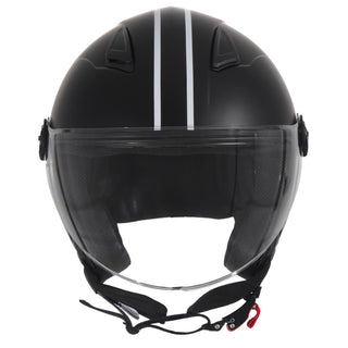 Kinderhelm Vito Jet Moda Bambino – Mat Zwart