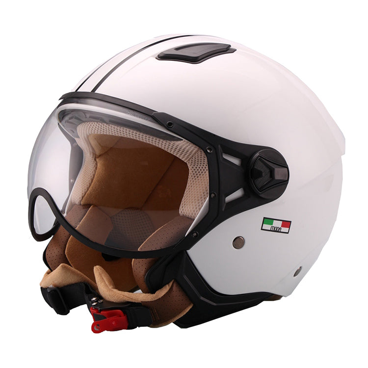 Helm Vito Jet Moda / glans wit