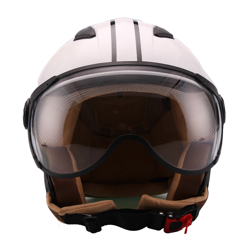 Helm Vito Jet Moda / glans wit