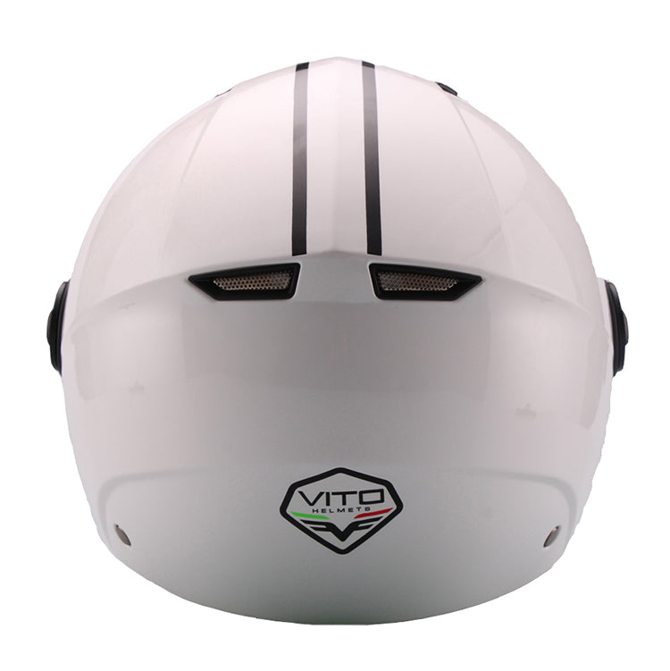 Helm Vito Jet Moda / glans wit