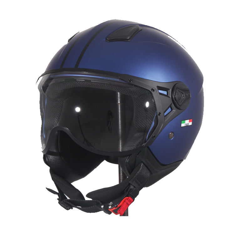 Helm Vito Jet Moda / mat blauw & zwarte binnenkant