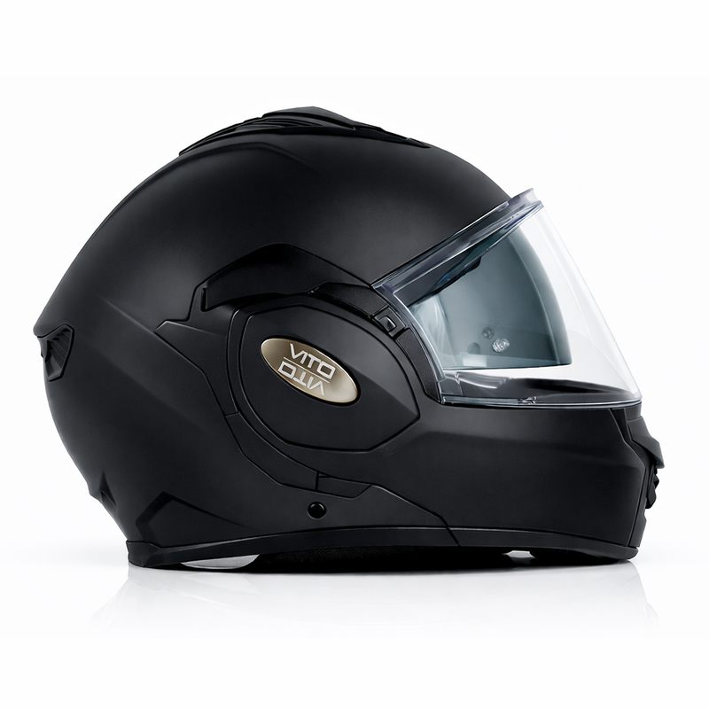 Helm Vito Reverse Mat Zwart