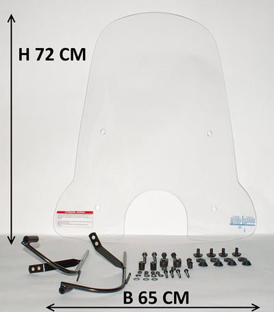 Windscherm Fiddle II Helder