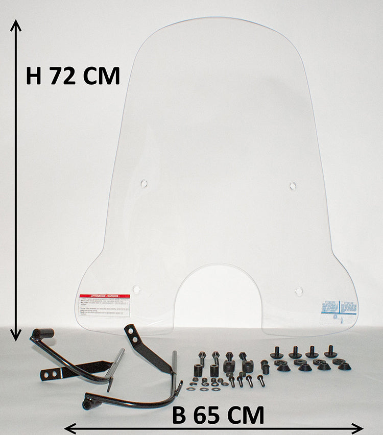 Windscherm Fiddle II Helder