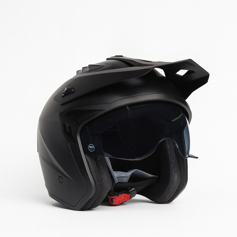 Helm Vito Jet Trial – Mat Zwart