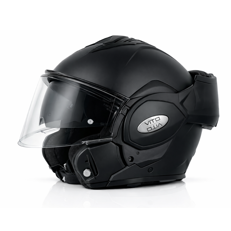 Helm Vito Reverse Mat Zwart