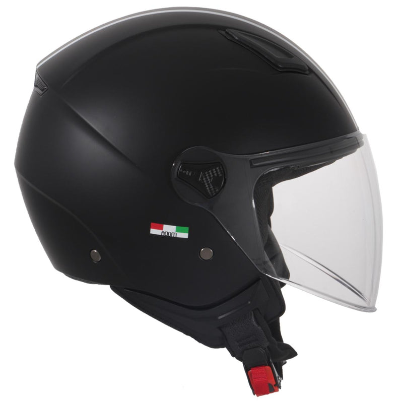 Kinderhelm Vito Jet Moda Bambino – Mat Zwart