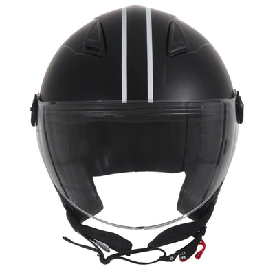 Kinderhelm Vito Jet Moda Bambino – Mat Zwart