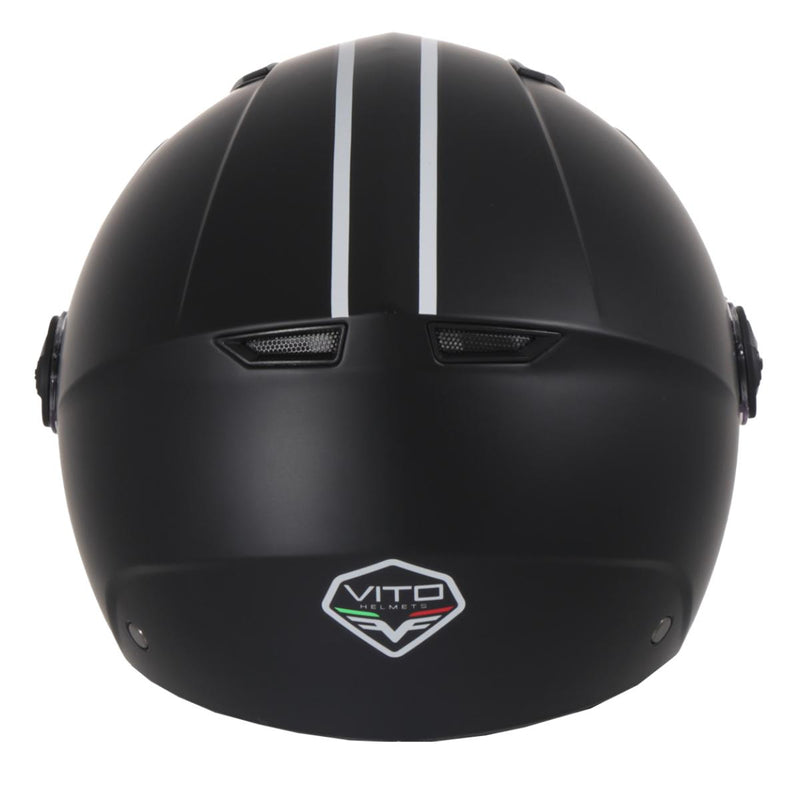 Kinderhelm Vito Jet Moda Bambino – Mat Zwart