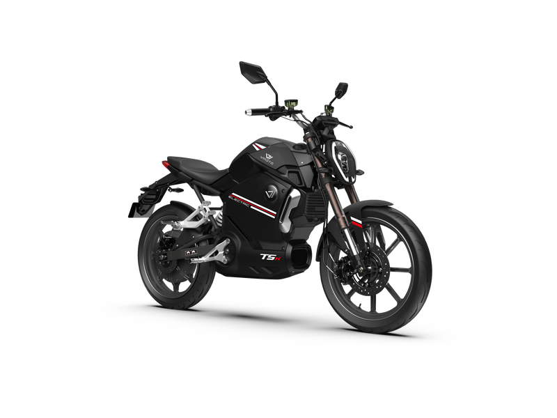 VMOTO TSX – Elektrische bromfiets zwart
