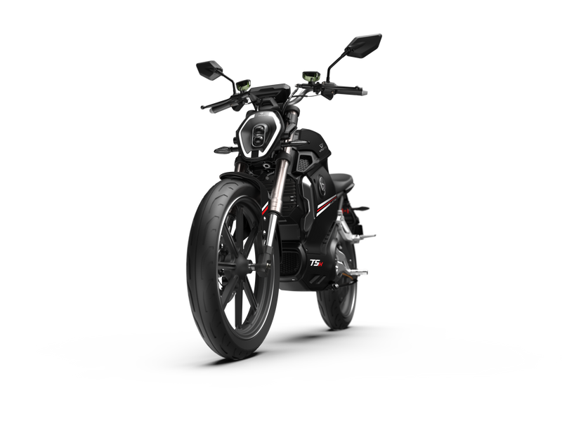VMOTO TSX – Elektrische bromfiets zwart