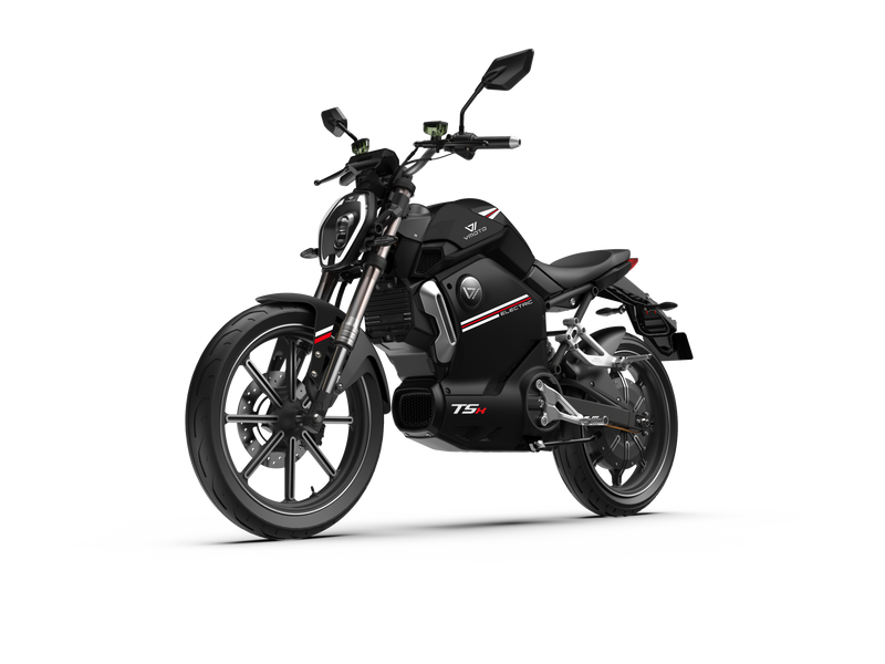 VMOTO TSX – Elektrische bromfiets zwart