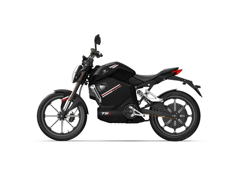 VMOTO TSX – Elektrische bromfiets zwart