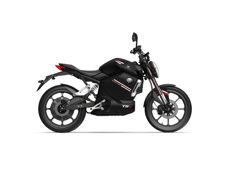 VMOTO TSX – Elektrische bromfiets zwart