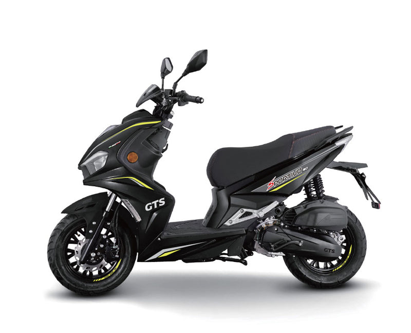 GTS Sportivo Mat Zwart