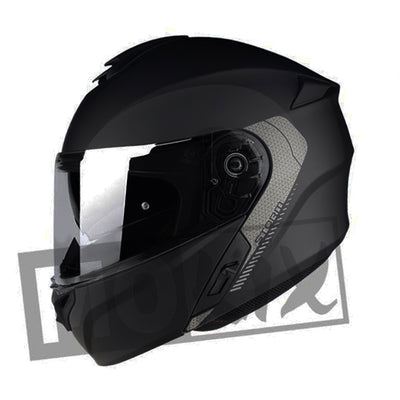 HELM MOKIX Storm / glans zwart