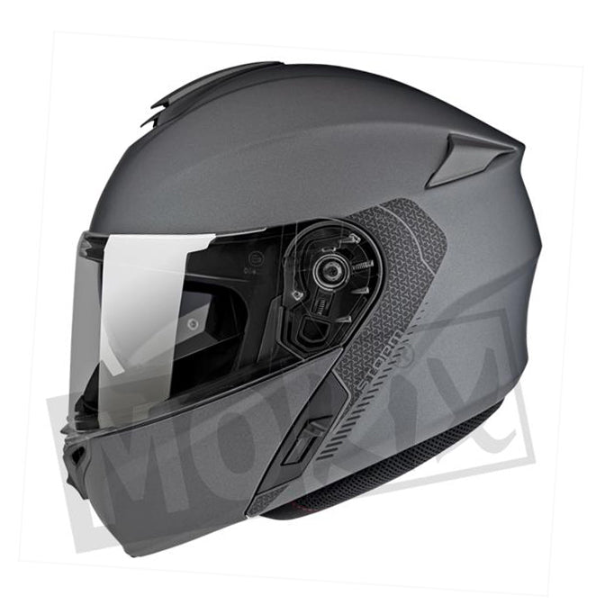 HELM MOKIX storm / mat grijs
